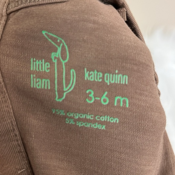 Kate Quinn Little Liam Bundle of 3 Organic Cotton Blend Rompers - Picture 7 of 11